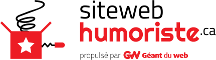 Conception web pour Humoristes - Géant du web